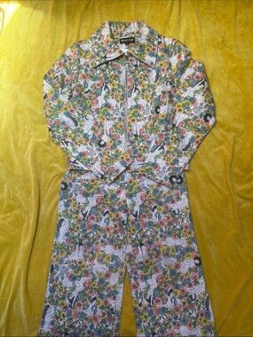 Rose Cult Clothing Matching Floral Ladies Set